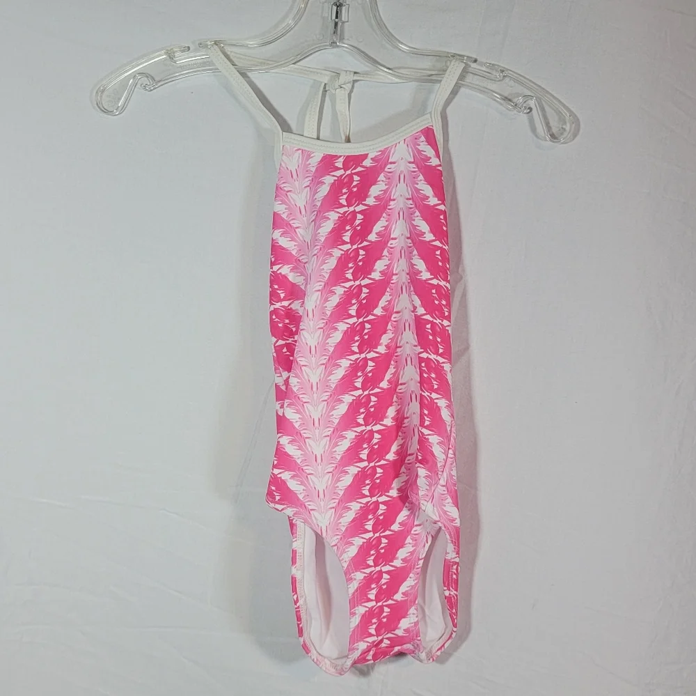 Snapper Rock Toddler Girls‎ Halter One Piece Swimsuit Fushia 2T NWT $49